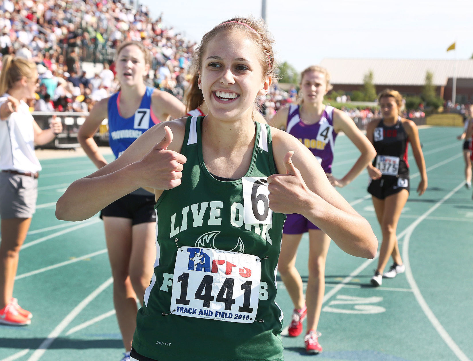 Girls Track and Field: Celia Holmes, Live Oak